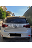 2012-2013-2014-2015-2016-2017-2018-2019-2020 volkswagen golf 7-7.5  gti bagaj üstü spoiler spoyler spoylır