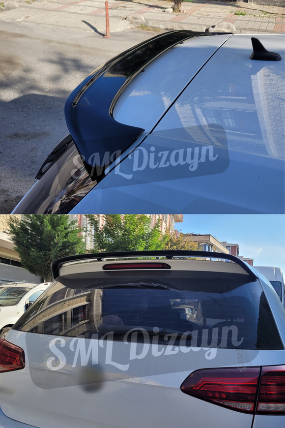 Golf 7-7.5 Servis Spoiler Tavan Spoyler Boyasız 2012-2020