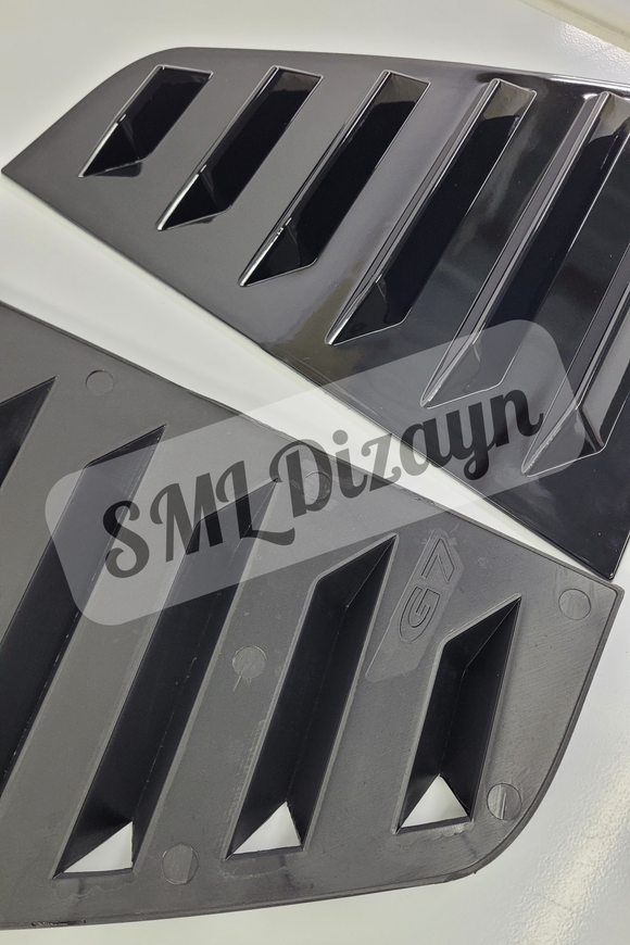 golf 7-7.5 kelebek cam rüzgarlığı venti