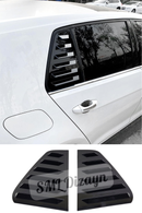 volkswagen golf 7 - golf 7 fl quarter window louvers scoop vent