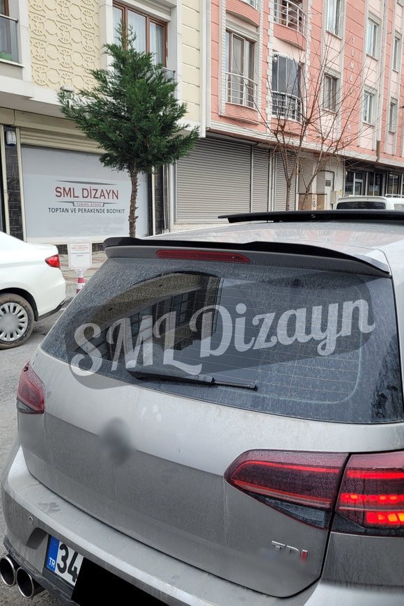 golf 7-7.5 rear trunk spoiler