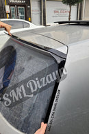 volkswagen golf 7 ve golf 7.5 için bagaj üstü spoiler