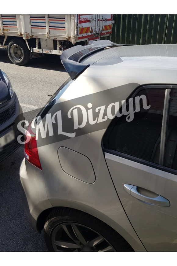 bagaj üstü tavan spoyler spoiler volkswagen golf 7 golf 7.5