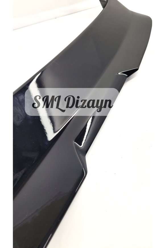 rear trunk spoiler for volkswagen golf 7 and golf 7.5