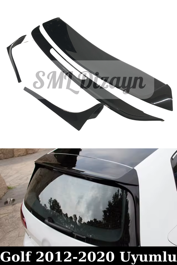 volkswagen golf 7-7.5 spoiler