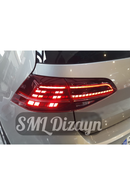 red tail lamp for volkswagen golf 7-7.5