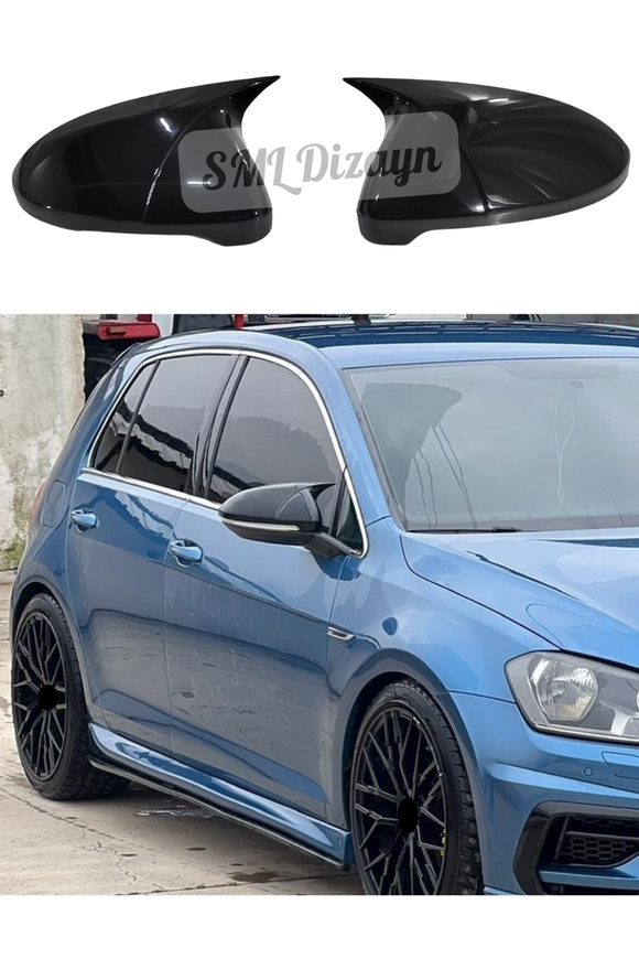 volkswagen golf 7-7.5 yarasa ayna kapağı