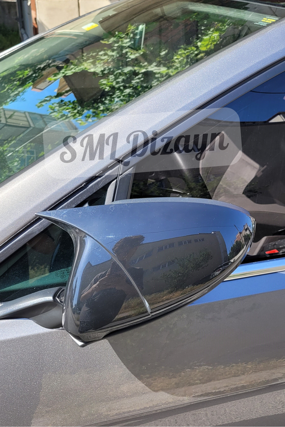 2013-2014-2015-2016-2017-2018-2019-2020 volkswagen golf 7-7.5 yarasa-batman ayna kapağı