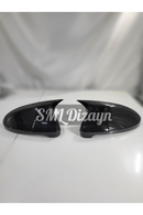 bat mirror cover for 2013-2014-2015-2016-2017-2018-2019-2020 volkswagen golf 7-7.5