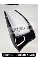 rear bumper spoiler side canard air vent for golf 7