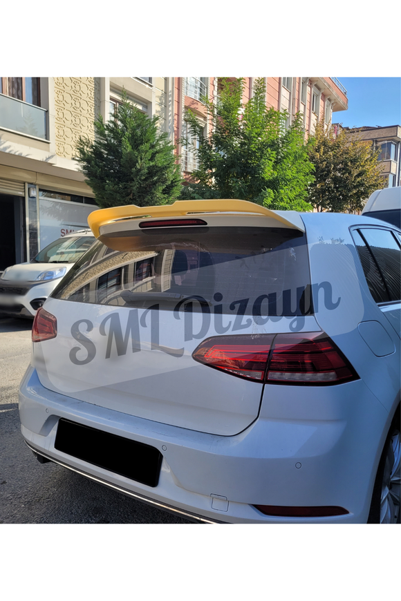 volkswagen golf 7 r line bagaj üstü spoiler spoyler