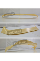 rear trunk spoiler for volkswagen golf mk7-7.5