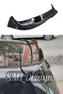 volkswagen golf 7-7.5 bagaj üstü spoiler spoyler parlak siyah