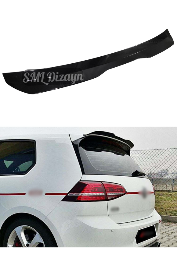 volkswagen golf 7-7.5 yarasa bagaj üstü spoiler spoyler