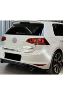 2012-2013-2014-2015-2016-2017 volkswagen golf 7 gti difüzör difizör arka ek