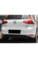 rear gti diffuser lip for 2012-2013-2014-2015-2016-2017 volkswagen golf 7