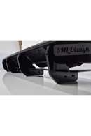 rear diffuser splitter for volkswagen golf 7