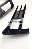 Golf 7 Sis Çerçevesi Bıçakları Çıtaları Parlak Siyah 2012-2017-6