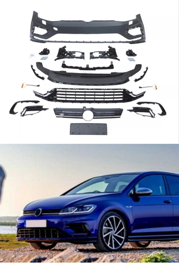 volkswagen golf 7 için 7.5 r ön tampon