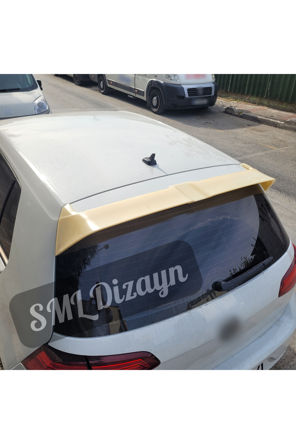 Golf 7-7.5 Spoiler Oettinger Tavan Spoyler Boyasız 2012-2020