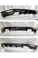 volkswagen golf 7 arka ek difüzör difizör