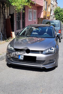 volkswagen golf 7 ön ek tampon karlık lip