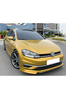 front lip splitter for 2017-2018-2019-2020 volkswagen golf 7.5