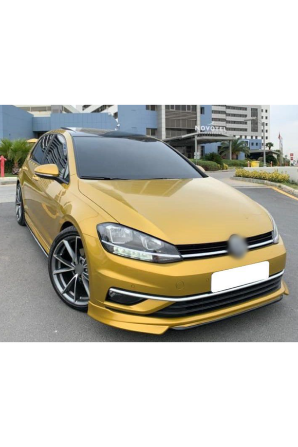 front lip splitter for 2017-2018-2019-2020 volkswagen golf 7.5