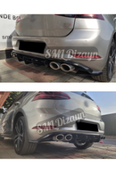 volkswagen golf 7.5 r difüzör splitteri