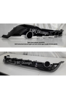 golf 8 gti arka tampon difüzörü