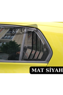 quarter window louvers for 2022-2021-2022-2023-2024 volkswagen golf 8