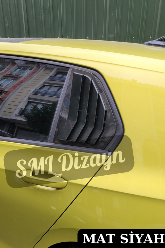 quarter window louvers vents scoops for 2022-2021-2022-2023-2024 volkswagen golf 8