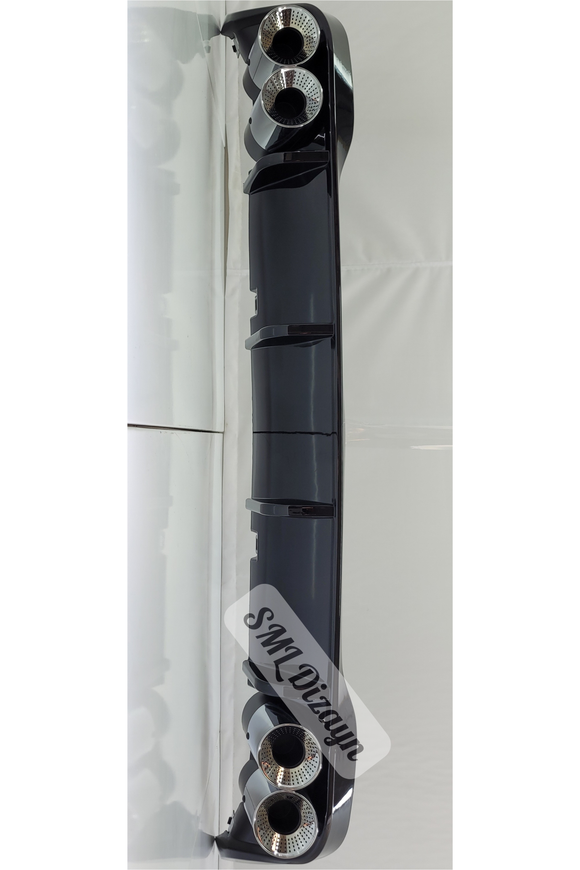 rear diffuser spoiler for volkswagen golf mk8