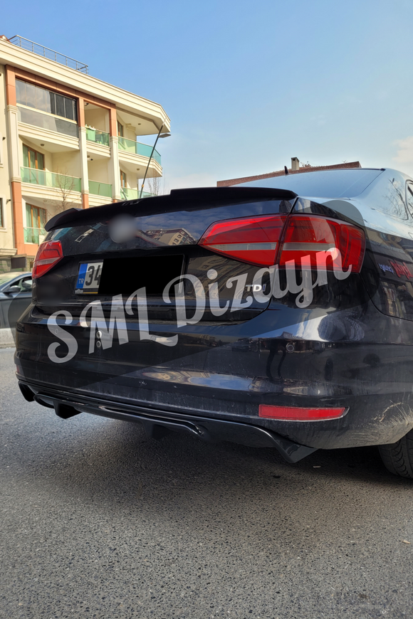 rear diffuser spoiler for volkswagen jetta 6