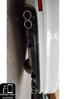 Jetta Mk6 R Difüzör Arka Ek Boyasız Plastik 2014-2018 (Makyajlı Kasa)-13