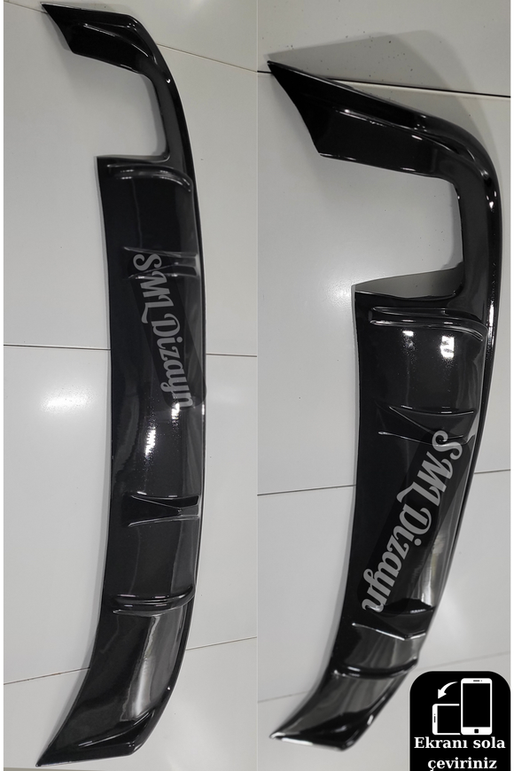 volkswagen jetta arka tampon difüzörü