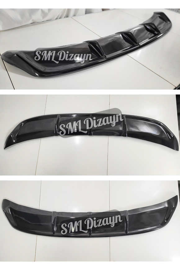 rear diffuser lip for volkswagen passat b7