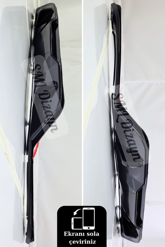 volkswagen passat b8 arka tampon eki difüzörü