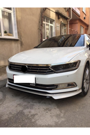 front lip splitter for volkswagen passat b8 ön ek 