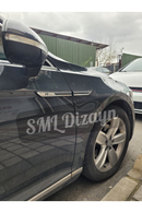 fender r line emblem for volkswagen passat b8