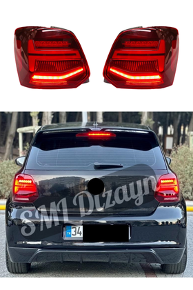 volkswagen polo 6r-6c q2 stop lambası kırmızı