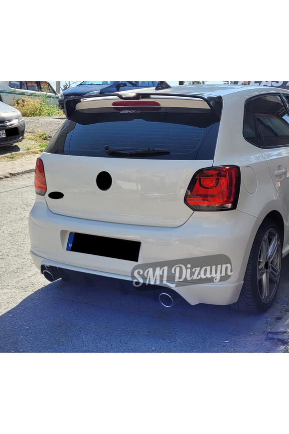 2009-2010-2011-2012-20132-2014-2015-2016-2017 volkswagen polo arka ek tampon difüzör difizör