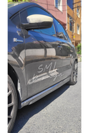 side skirts lips for 2009-2010-2011-2012-2013-2014-2015-2016-2017 volkswagen polo gti