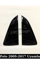 2009-2010-2011-2012-2013-2014-2015-2016-2017 volkswagen polo kelebek cam vizörü kaplama
