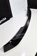 Rear trunk spoiler for polo 