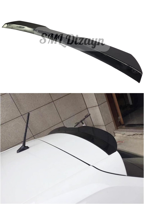 Polo 6r-6c Mk5 Spoiler Gti Tavan Spoyler Parlak Siyah 2009-2017