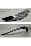 volkswagen polo rear trunk spoiler