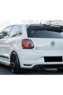 rear trunk spoiler for 2009-2010-2011-2012-2013-2014-2015-2016-2017 volkswagen polo mk5 