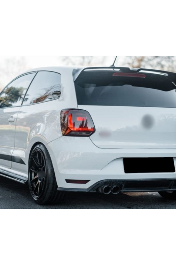 rear trunk spoiler for 2009-2010-2011-2012-2013-2014-2015-2016-2017 volkswagen polo mk5 