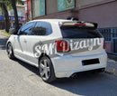 Polo Mk5 6r-6c Spoiler Oettinger Tavan Spoyler Parlak Siyah 2009-2017-6